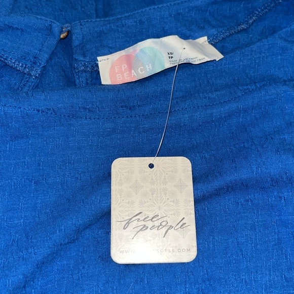 FP Beach Get Obsessed Babydoll Dress in Sky NWT | size XS - Picture 8 of 9